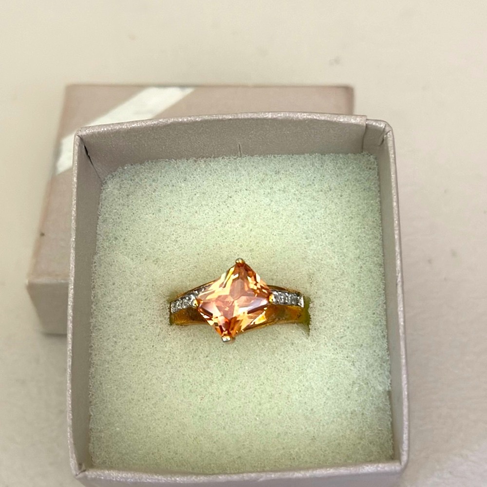 RSC stamped costume jewelry ring